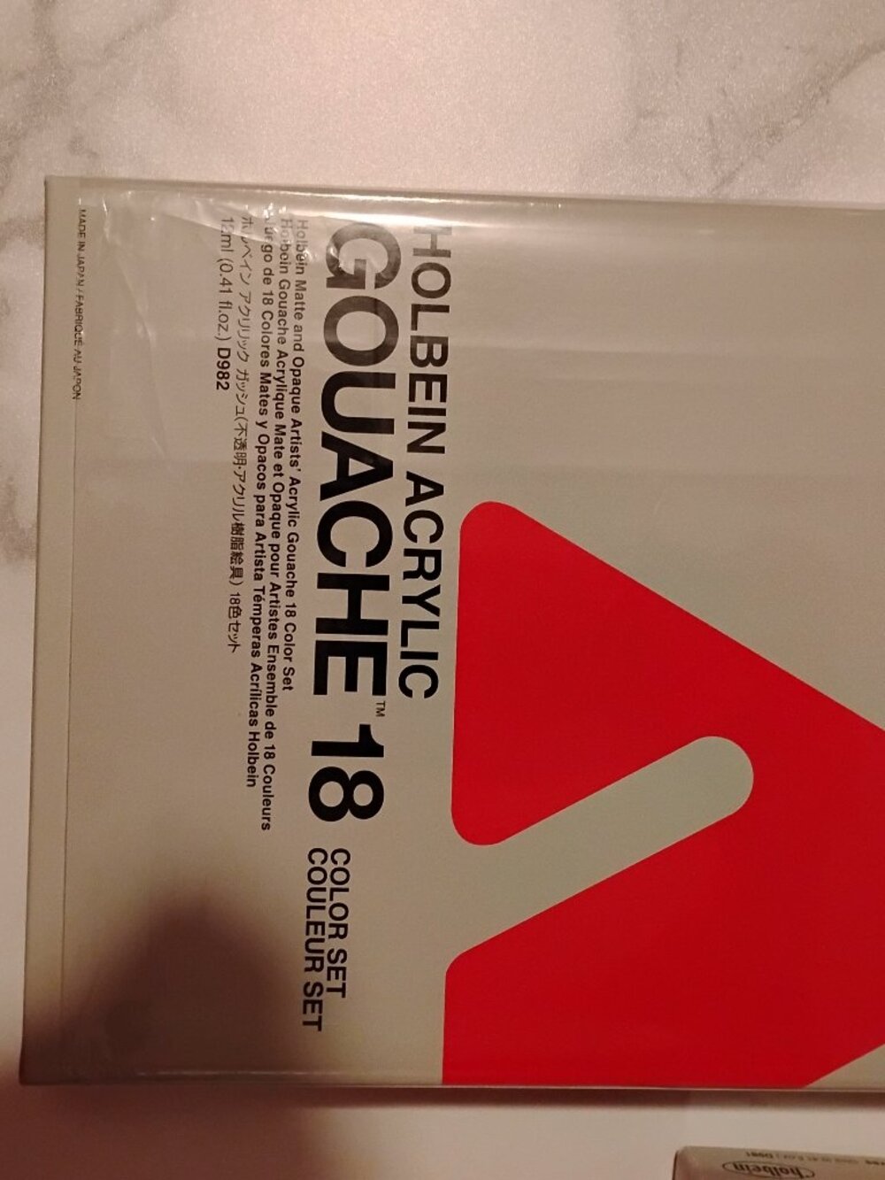 Holbein acrylic Gouache 18 color set